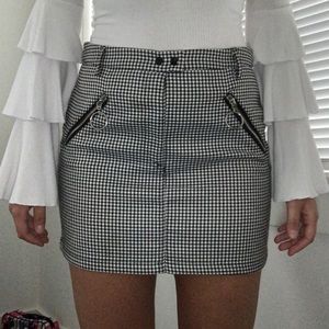 Dolls Kill gingham skirt size medium